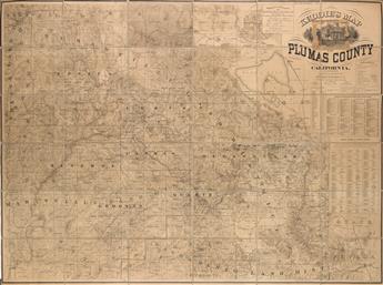 (GOLD MINING) A select group of 9 photographs of the English Mountain Gold Mines in Nevada County, California.